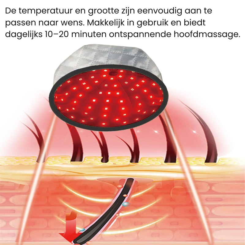 HealthyHair™ | Infrarood Haartherapie Kap