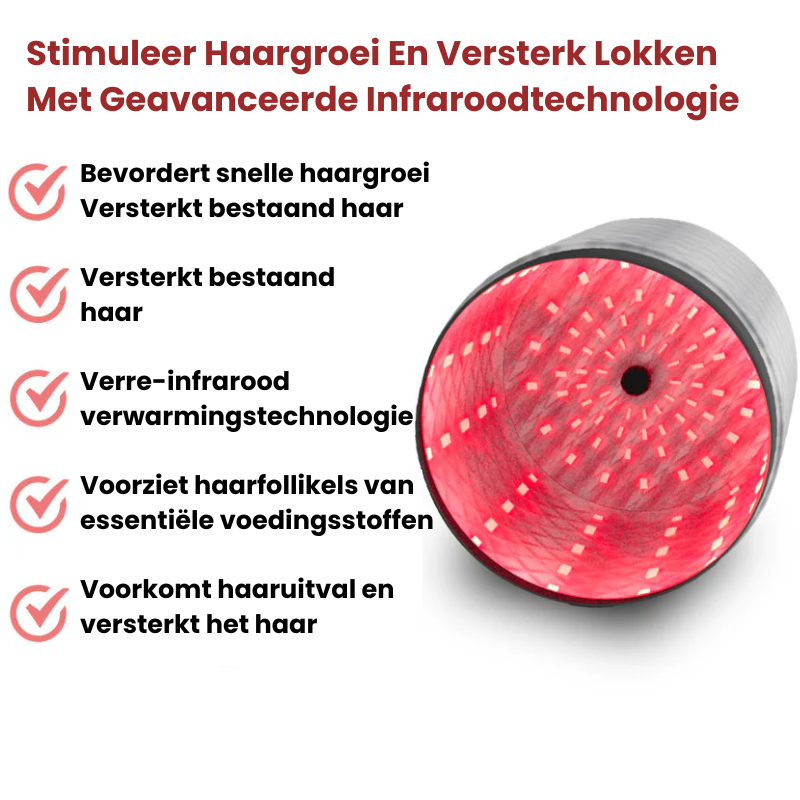 HealthyHair™ | Infrarood Haartherapie Kap