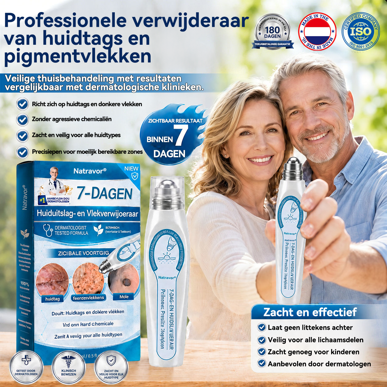 Natravor® 7 Dagen - Wratten- en Bultjesverwijderaar