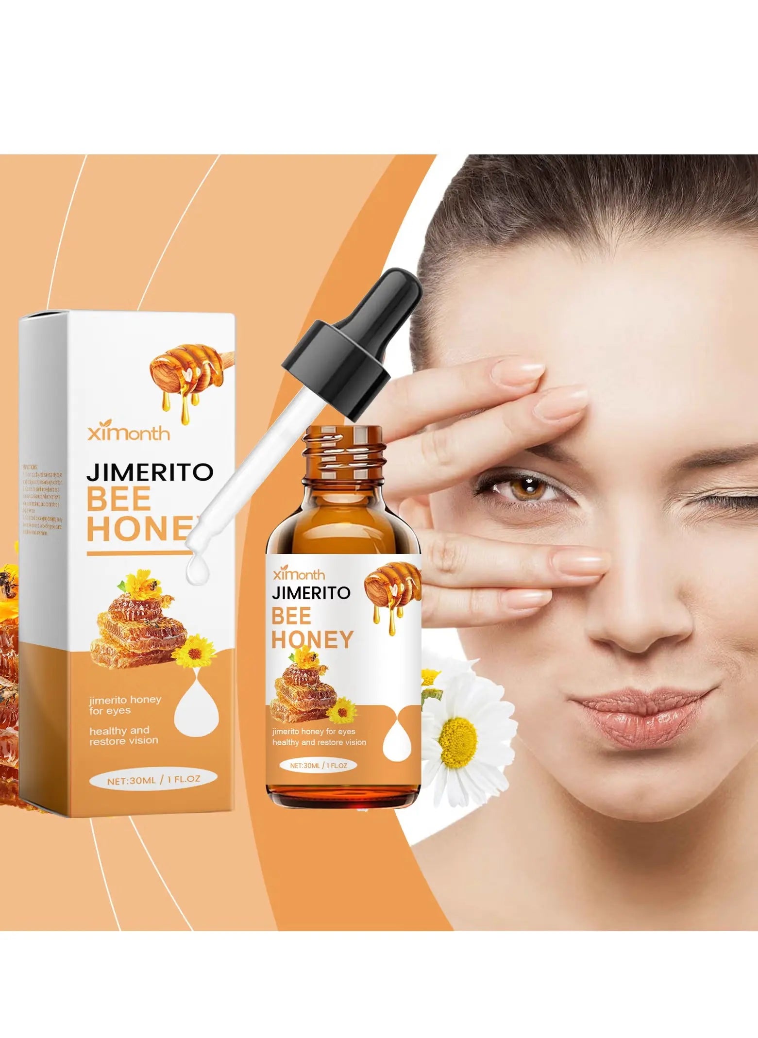 Honing Oogdruppels - Natuurlijke Oogverzorging voor Droge, Gevoelige én Tranende Ogen