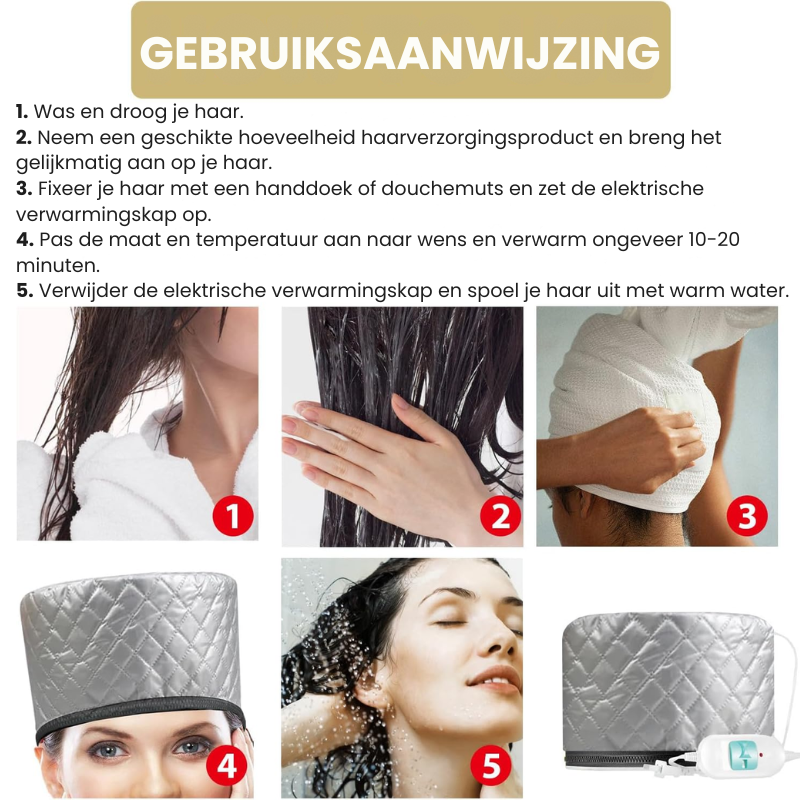 HealthyHair™ | Infrarood Haartherapie Kap