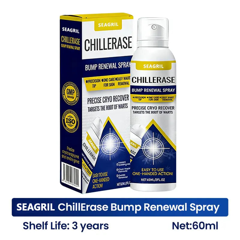 SEAGRIL™ ChillErase Spray tegen bultjes en huidoneffenheden