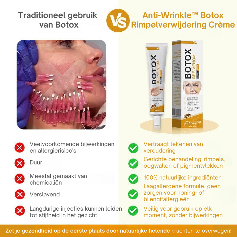 Anti-Rimpels™ | Botox Rimpelverwijdering Crème
