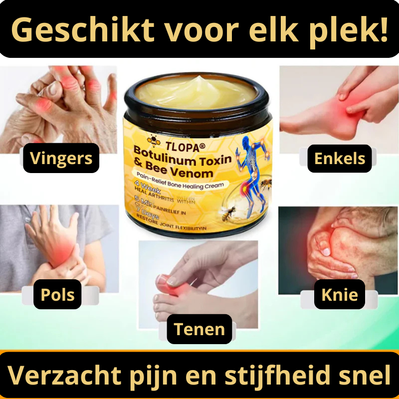 Botulinum Toxine & Bijengif Botgenezing Crème