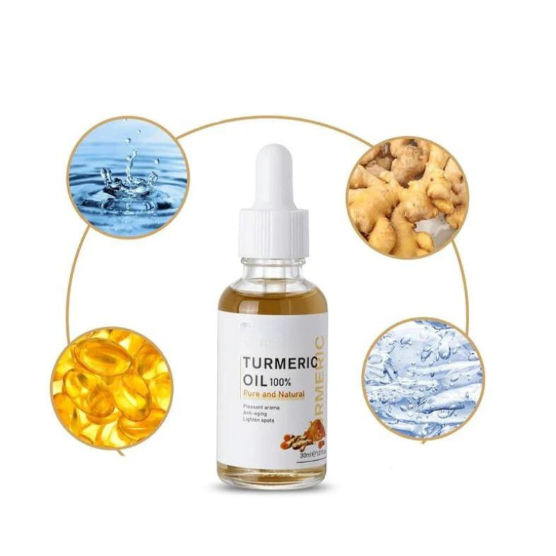 GlowGenix | Kurkumaolie 100% puur voor Donkere Vlekken