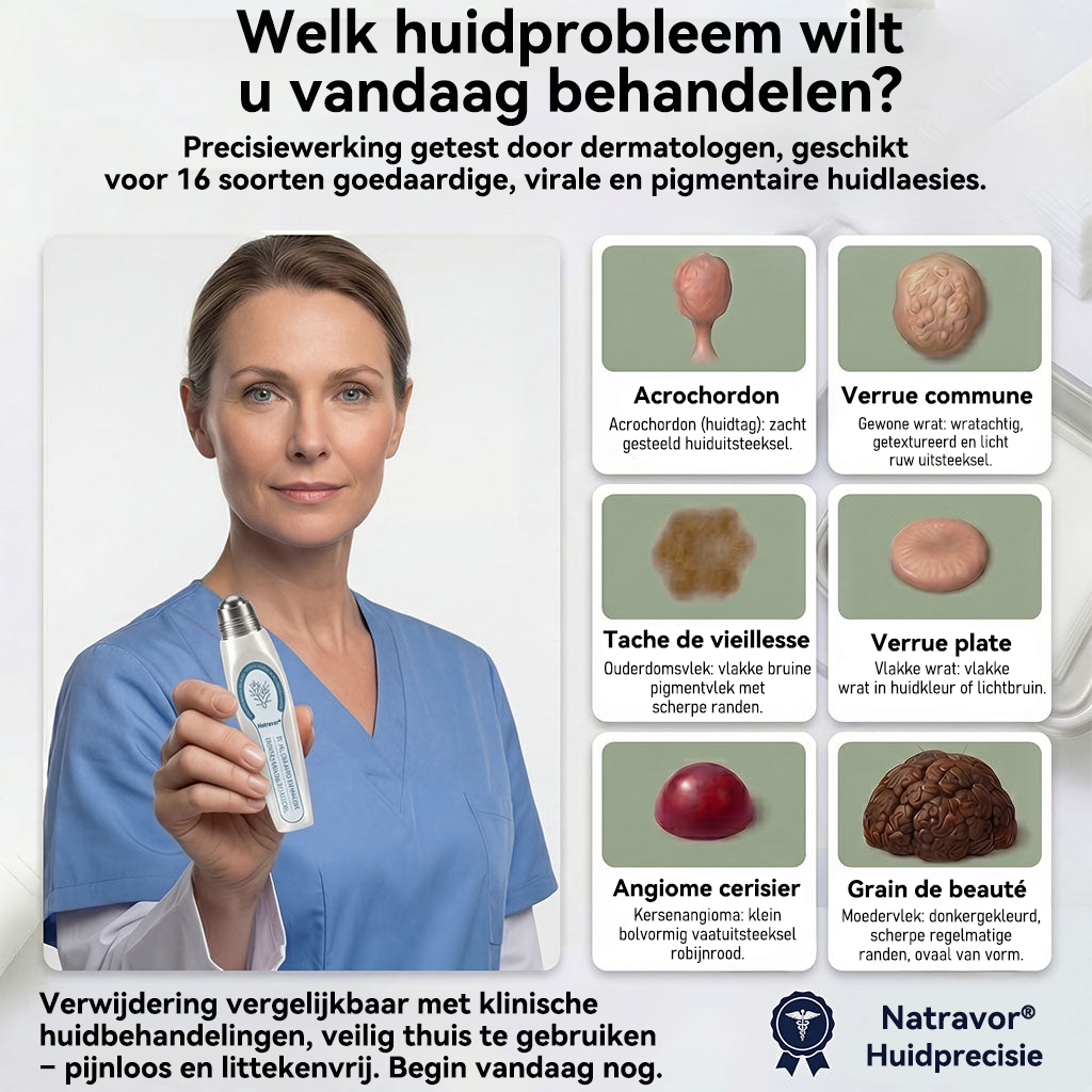 Natravor® 7 Dagen - Wratten- en Bultjesverwijderaar