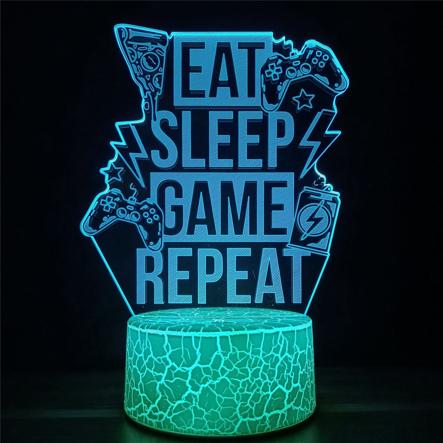 GamerGlow | Indringende 3D LED-verlichting voor Ultieme Sfeer