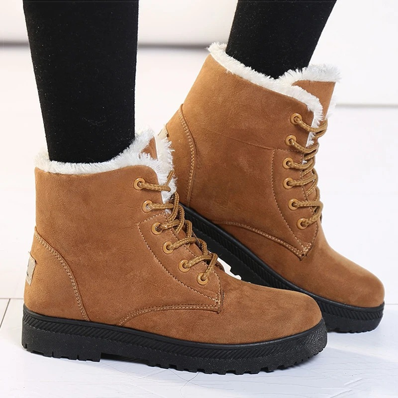 Hoge zool dames winterschoenen