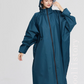 Auralis - Oversized Dames Regenjas met Capuchon, Lichtgewicht Waterdichte Jas