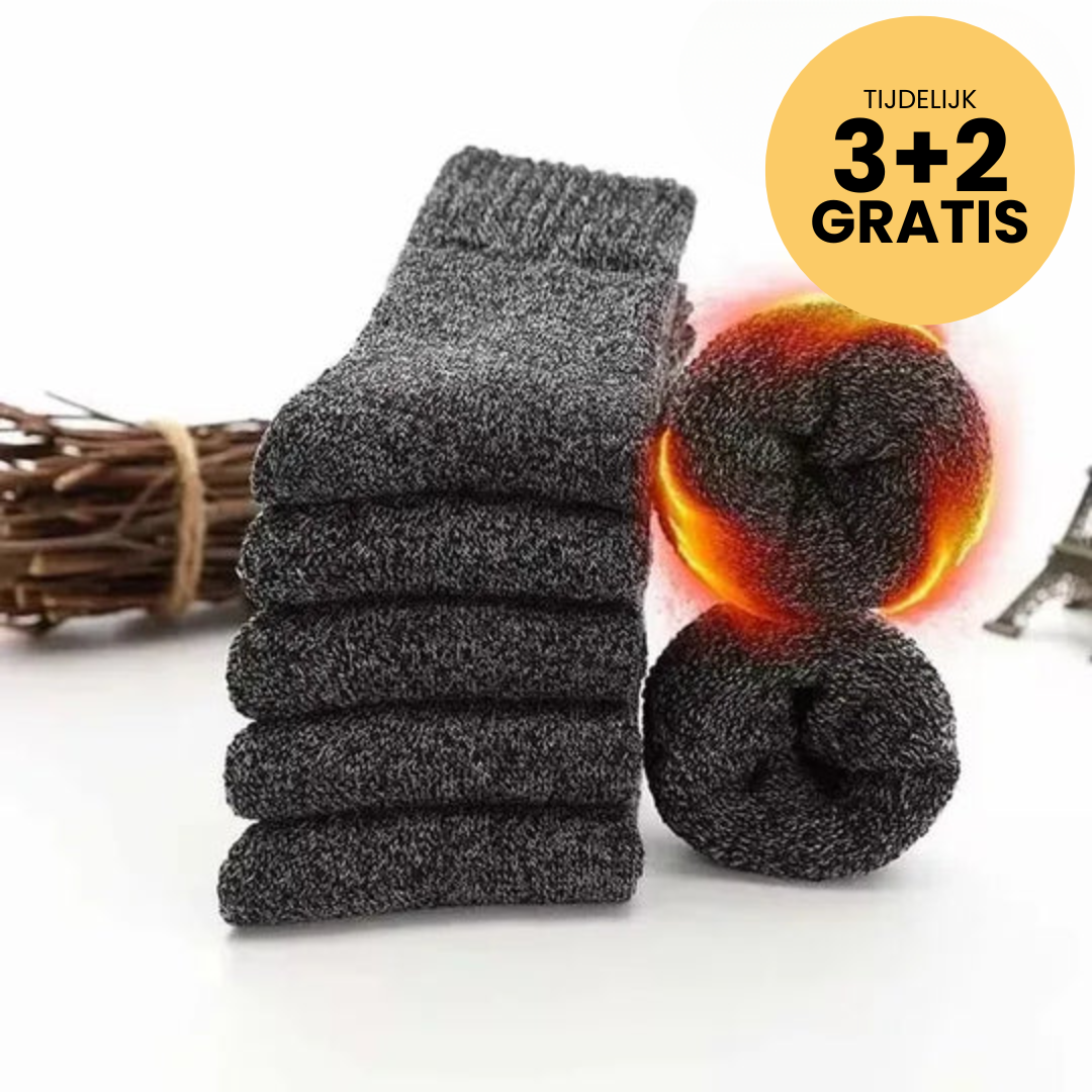 thermosokken voor Heren & Dames (5 Paar) 2 voor 29,95