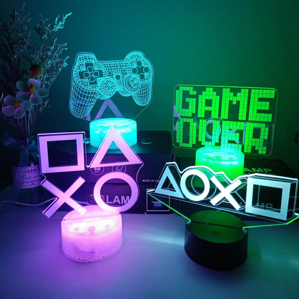 GamerGlow | Indringende 3D LED-verlichting voor Ultieme Sfeer