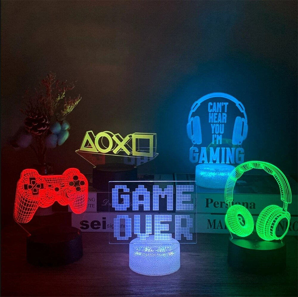 GamerGlow | Indringende 3D LED-verlichting voor Ultieme Sfeer