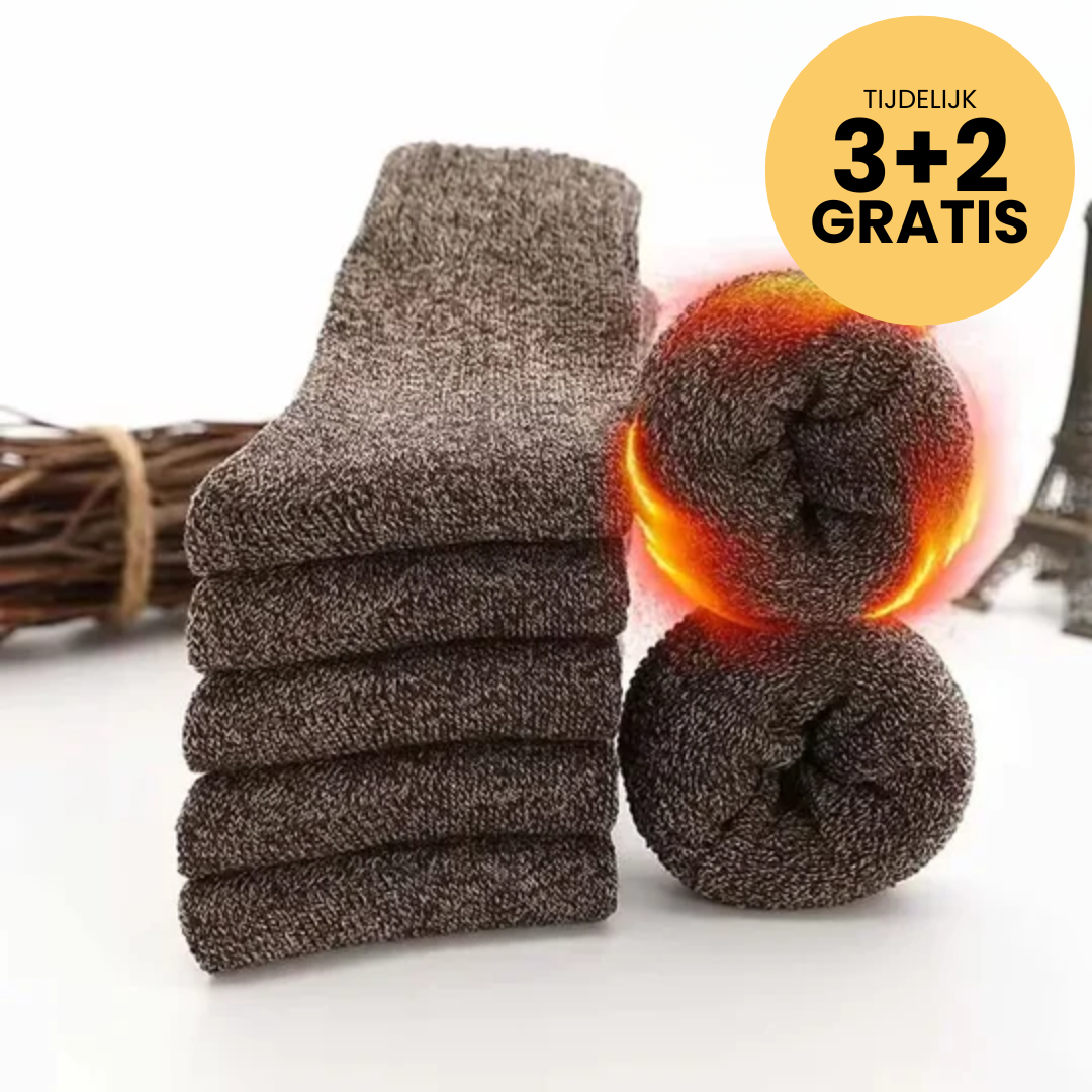 thermosokken voor Heren & Dames (5 Paar) 2 voor 29,95