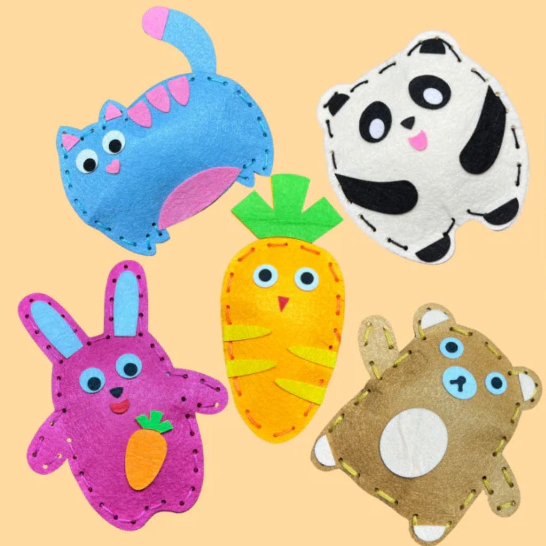 StitchJoy | Help je kinderen nieuwe vaardigheden te leren terwijl je schattige pluche dieren maakt