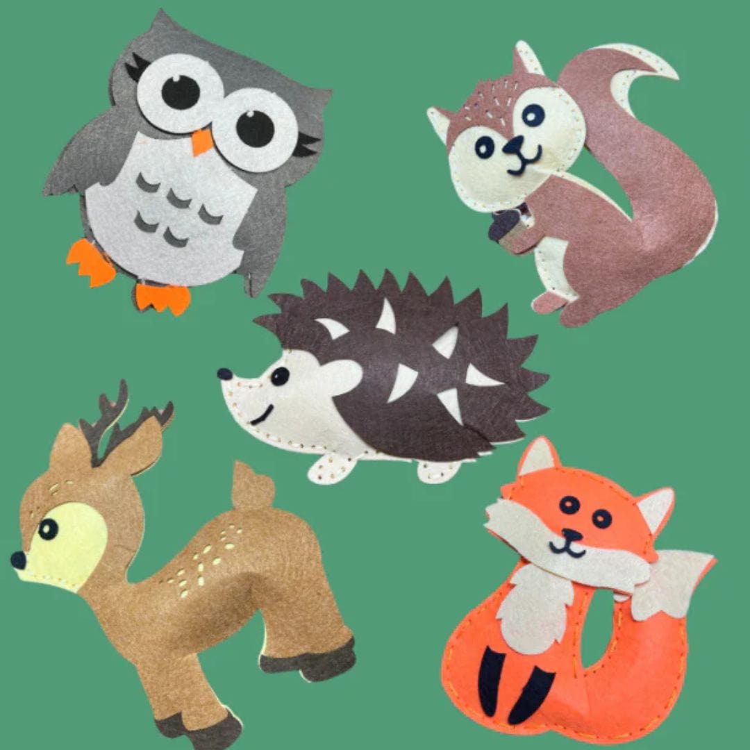 StitchJoy | Help je kinderen nieuwe vaardigheden te leren terwijl je schattige pluche dieren maakt