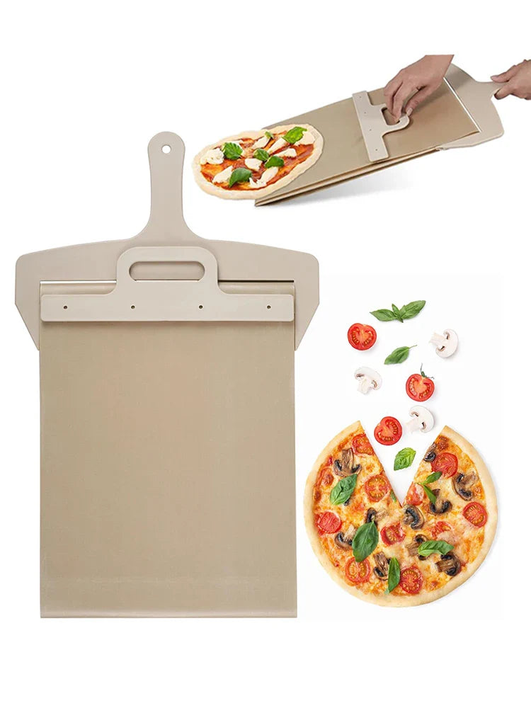 GourmetGlide | Pizzaschep met antiaanbaklaag voor professionele bakresultaten