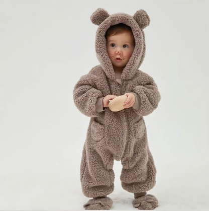 Teddy Baby Fleece suit